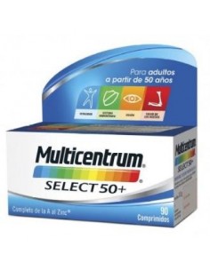Multicentrum Select 50+ 90 Comprimidos Multicentrum
