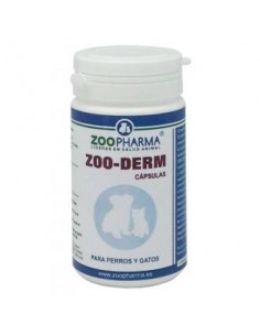 Zoo-Derm Perros Y Gatos 60 Cápsulas  Zoopharma Vet