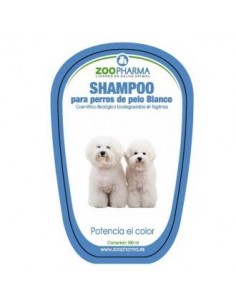 Champu Pelo Blanco Perros 250 Mililitros Zoopharma Vet