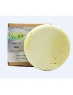 Jabon En Pastilla De Sal 80 Gramos Kijani