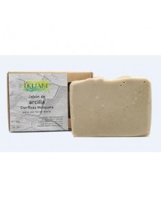 Jabon En Pastilla De Arcilla 80 Gramos Kijani