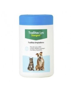 Toallitas Lys Piel Ojos Oidos Perros Y Gatos 120Ud Stangest Vet