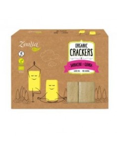 Crackers De Sarraceno Y Quinoa 120 Gramos Bio Sg Vegan Zealia