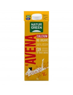 Bebida Avena Calcium Bio 1 Litro De Naturgreen