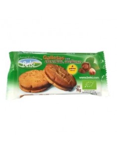 Galletas Con Chocolate Y Avellana 4Uds 70 Gramos Bio Belsi