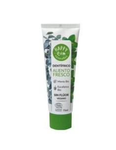 Dentifrico Aliento Fresco Menta Sin Fluor 75M Eco Happy Bio