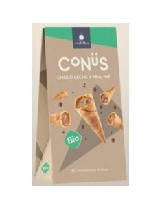Conus Chocolate Leche Y Praline 10Udsx70 Gramos Bio Rodellas