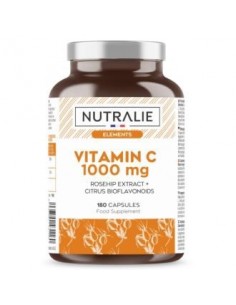 Vitamina C 1000Miligramos 180 Cápsulas  Nutralie