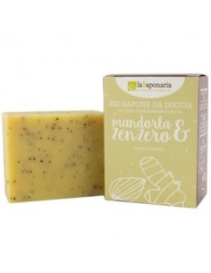 Jabon En Pastilla Almendra Y Jengibre 100 Gramos La Saponaria