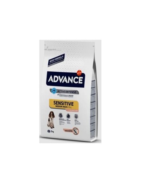 Advance Canine Adult Sensit. Salmon Arroz 3 Kilos Advance Vet