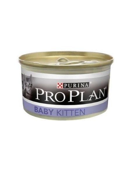 Pro Plan Feline Baby Kitten Mousse Pollo 24X85 Gramos Purina Vet