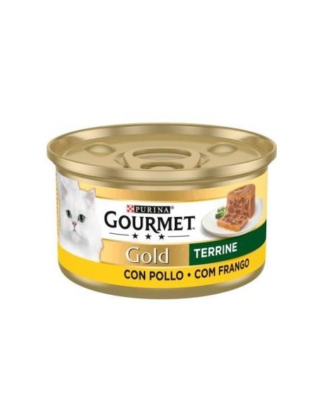 Gourmet Gold Terrine Pollo Caja 24X85 Gramos Purina Vet