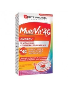 Multivit 4 G Energia 30 Comprimidos Forte Pharma