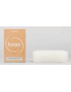 Konjac Esponja Corporal Exfoliante Blanca 5 Gramos Banbu