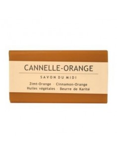 Jabon En Pastilla De Canela Y Naranja 100 Gramos Bio Savon Du Midi