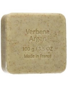 Jabon Exfoliante Argan-Verbena Pastilla 100 Gramos Bio Savon Du Midi