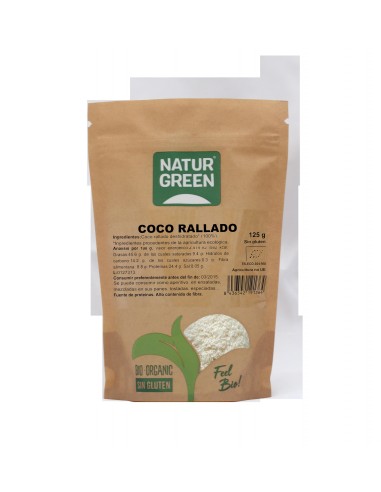 Coco Rallado Bio 125 Gr De Naturgreen
