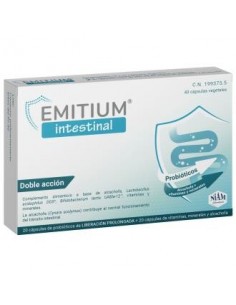 Emitium Intestinal 20+20 Cápsulas Veg. Niam