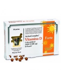 Activecomplex Vitamina D Forte 80 Perlas Pharma Nord