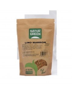 Lino Marron Bio 250 Gr De Naturgreen