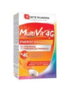 Multivit 4G Energy 2X15 Comprimidos Eferv. Forte Pharma