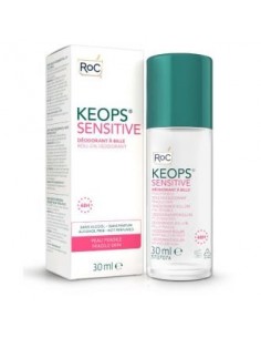Pack Roc Keoops Deo Roll-On Piel Sensible 2X30 Mililitros Roc