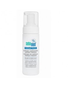 Clear Face Espuma Limpiadora Antibacteriana 150 Mililitros Sebamed