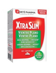 Xtraslim Vientre Plano Grasa Abdominal 60 Cápsulas  Forte Pharma