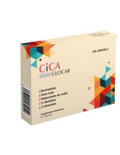Cicaglocal 20 Cápsulas  Glocal