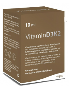 Vitae Vitamin D3 K2 10 ml de Vitae