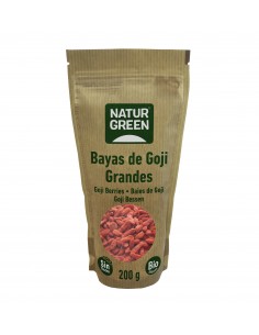 Baya De Goji Grande Bio 200 Gramos De Naturgreen