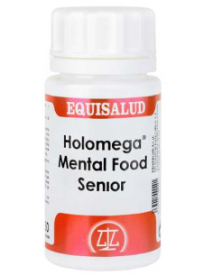 Holomega Mental Food Senior 50 Cáp. de Equisalud