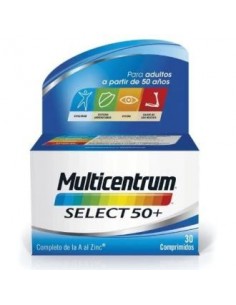 Multicentrum Select 50+ 30 Comprimidos Multicentrum