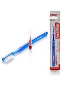 Oradent Cepillo Ortodoncias + Cepillo Interdental Oradent