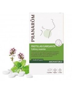 Aromaforce Pastillas Para La Garganta 21 Comprimidos de Pranarom