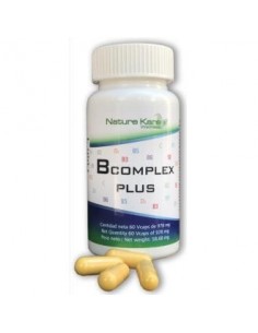 B Complex Plus 60V Cápsulas  Nature Kare Wellness