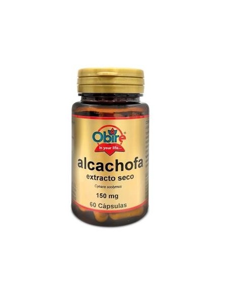 Alcachofa 150 mg. (ext. seco) 60 capsulas de Obire