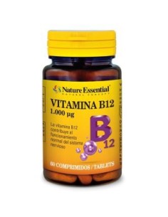 Vitamina B12 1000Mcg 60 comprimidos de Nature Essential