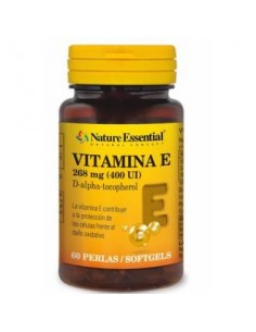 Vitamina E-400 U.I. Natural (D-alfa-tocorefol) 60 perlas