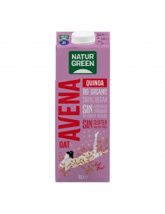 Bebida Avena Quinoa Bio (Sin Gluten) 1Litro S/A De Naturgree