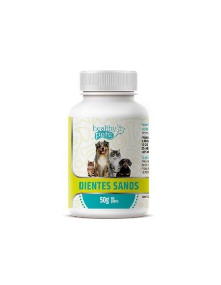 Dientes Sanos Perros Y Gatos 50 Gramos Healthy Pets Vet