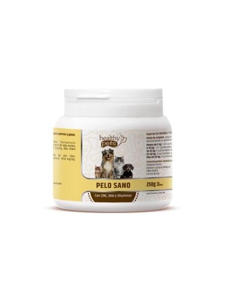 Pelo Sano Perros Y Gatos 250 Gramos Healthy Pets Vet