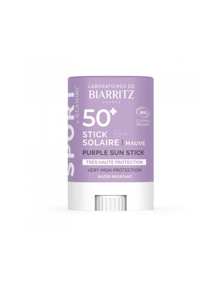Stick Solar Sport Spf50+ Lila 12 Gramos Alga Maris - Lab. Biarritz
