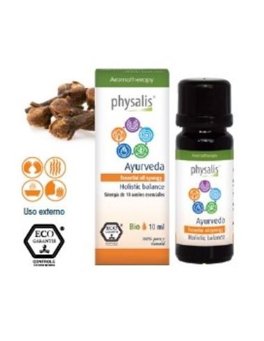 Ayurveda Sinergia Aceite Esencial 10Ml. Bio de Physalis
