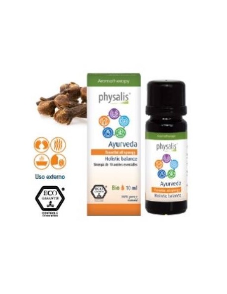 Ayurveda Sinergia Aceite Esencial 10Ml. Bio de Physalis
