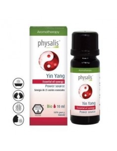 Yin Yang Sinergia Aceite Esencial 10Ml. Bio de Physalis