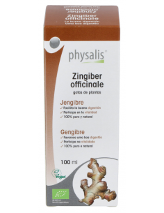 Tintura Zingiber Officinale (Jengibre) 100 ml Physalis