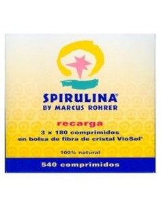 Spirulina Recarga 540 Comprimidos Marcus Rohrer Marcus Rohrer