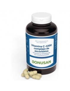 Vitamina C 1000 Complejo De Ascorbatos 180 Comprimidos Bonusan