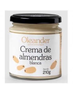 Crema De Almendra Blanca Repelada 210Gr. Bio Vegan de Oleander